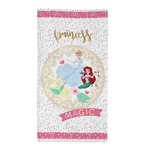 B&C fabrics Alfombra Infantil Disney - Alfombra para Niños Magic Princess 80x150 cm (Antideslizante)